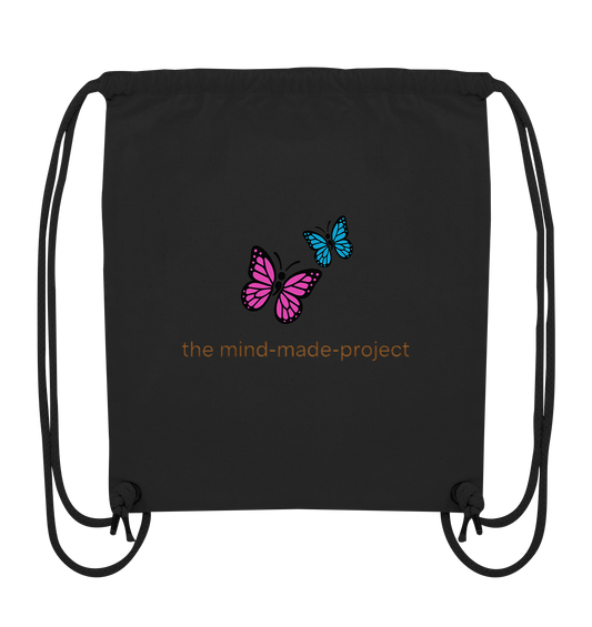 Liebtst Du Psycho-Kitsch? "breathe again" - Organic Gym-Bag