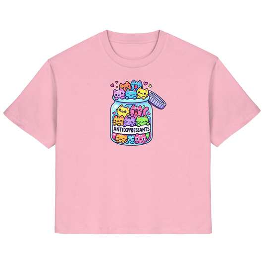 Cats in Jar - Ladies Organic Shirt