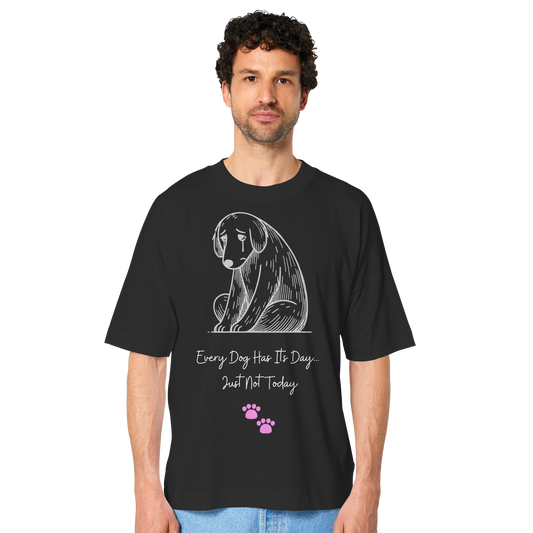 Hund depression - Organic Oversize Shirt