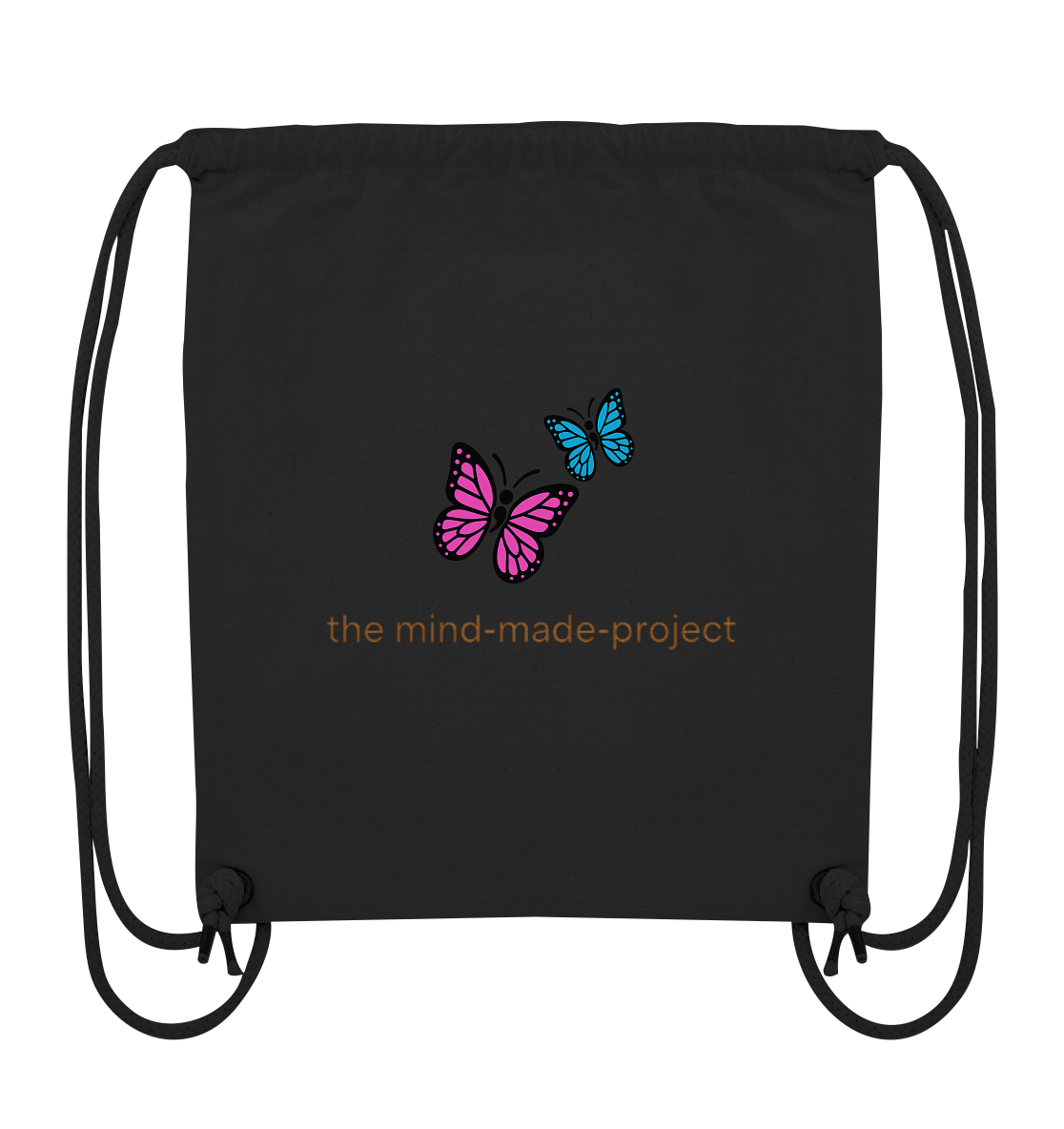 Liebtst Du Psycho-Kitsch? "breathe again" - Organic Gym-Bag