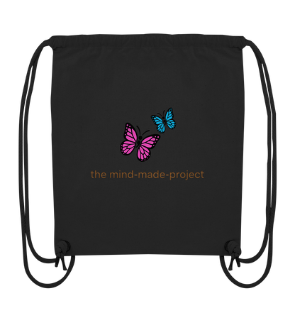 Liebtst Du Psycho-Kitsch? "breathe again" - Organic Gym-Bag