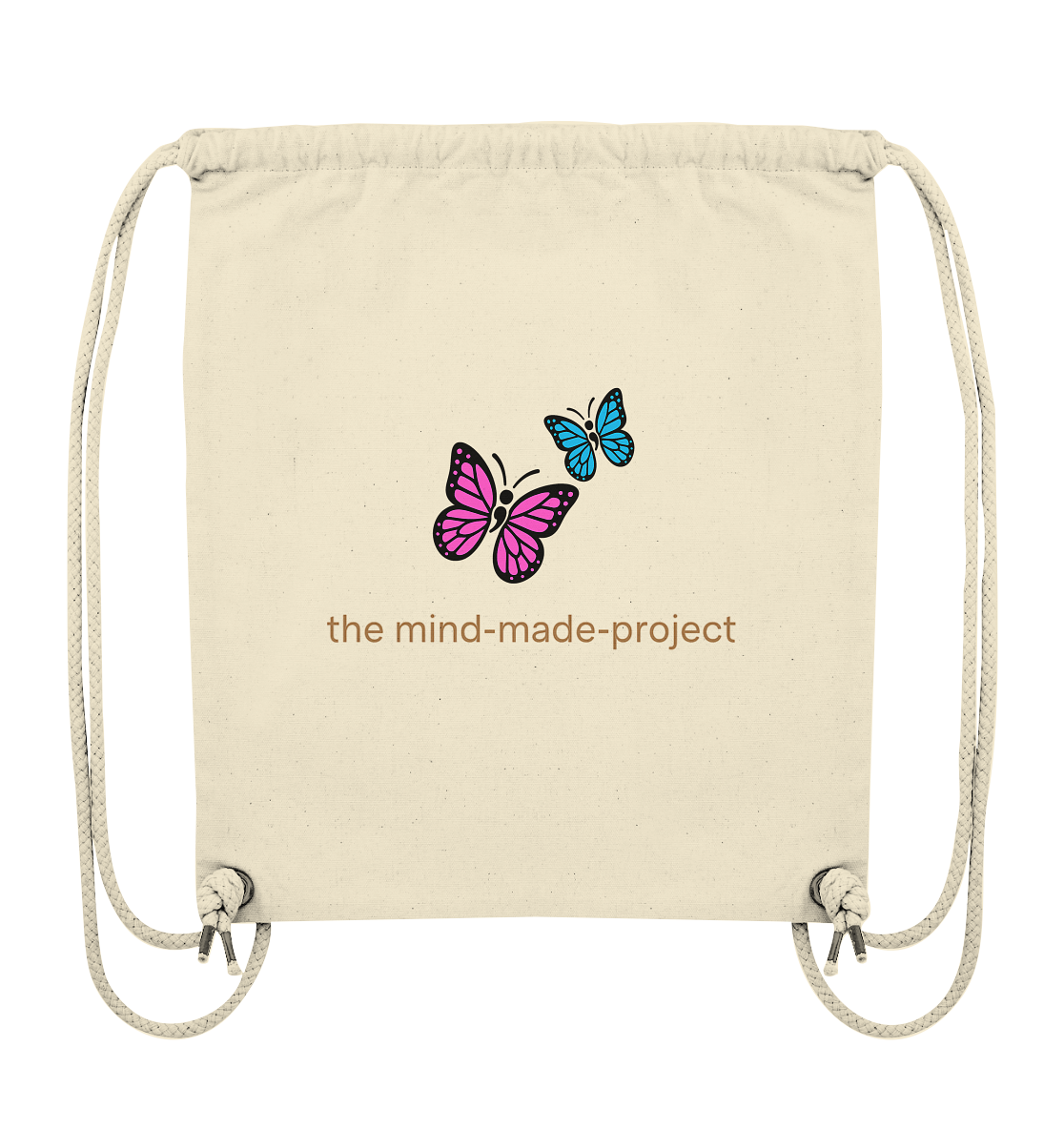 Liebtst Du Psycho-Kitsch? "breathe again" - Organic Gym-Bag