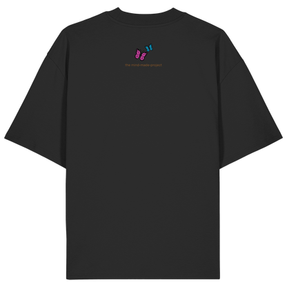 Katzen im Glas - Organic Oversize Shirt