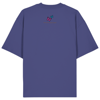 Katzen im Glas - Organic Oversize Shirt