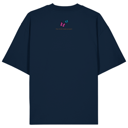 Katzen im Glas - Organic Oversize Shirt