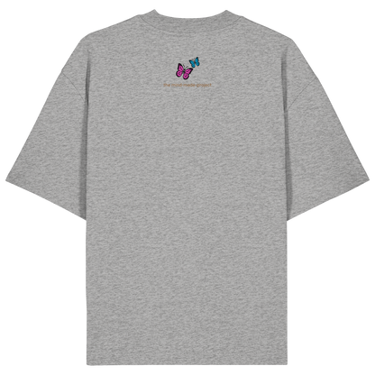 Katzen im Glas - Organic Oversize Shirt