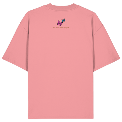 Katzen im Glas - Organic Oversize Shirt