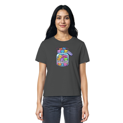 Cats in Jar - Ladies Organic Shirt