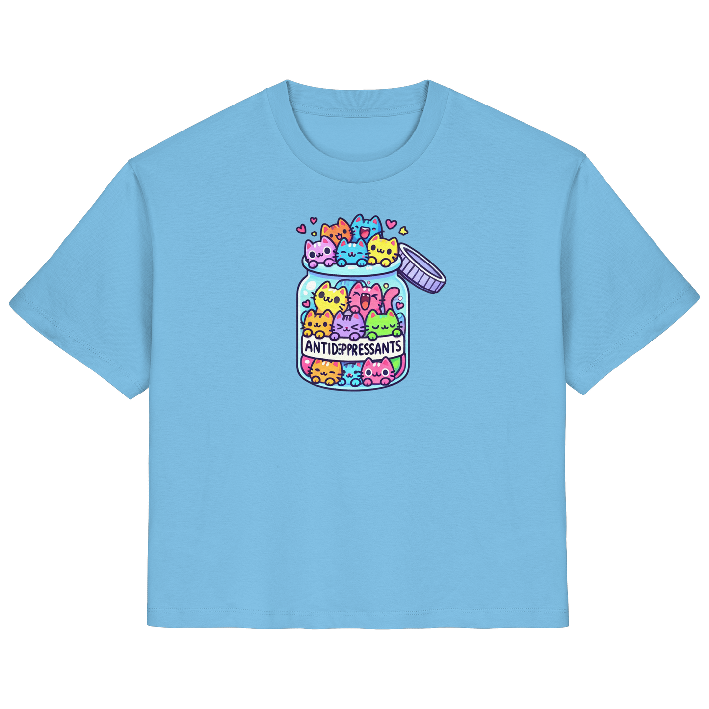 Cats in Jar - Ladies Organic Shirt