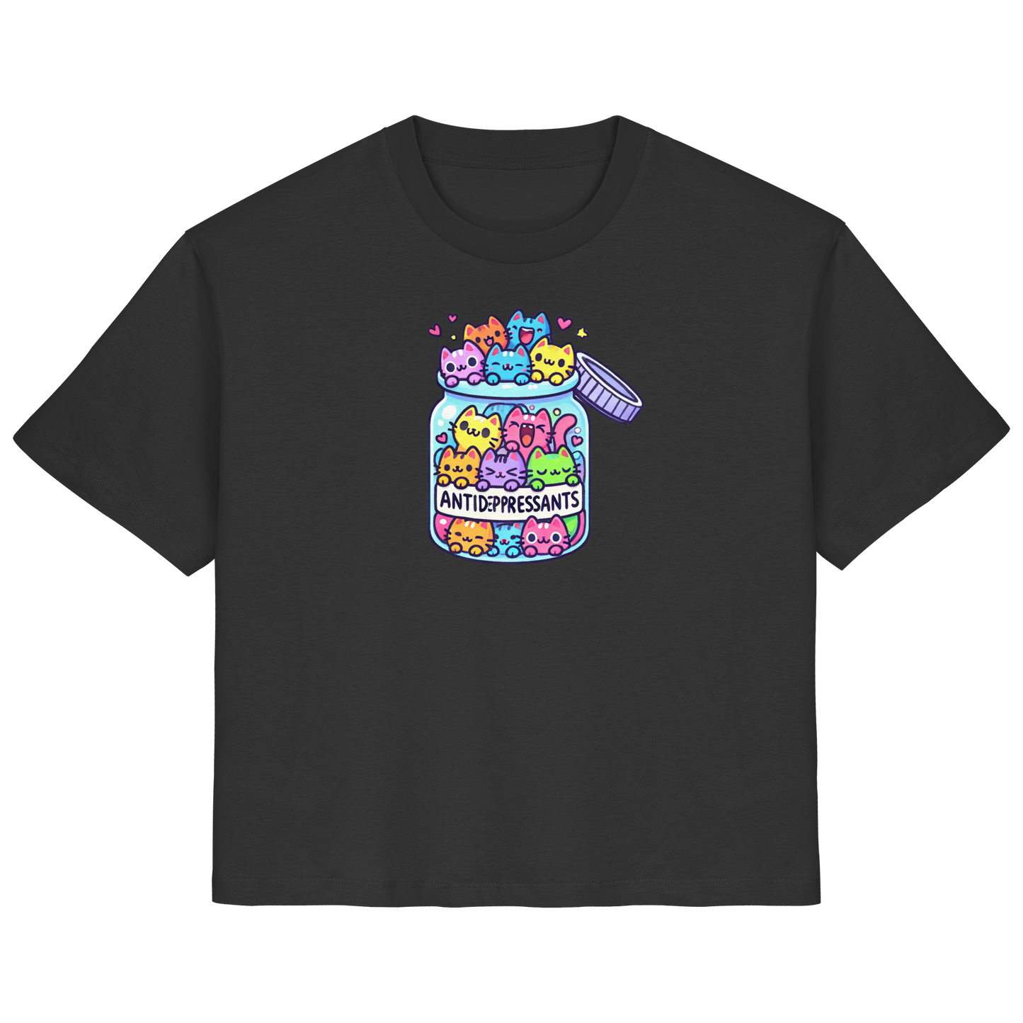 Cats in Jar - Ladies Organic Shirt