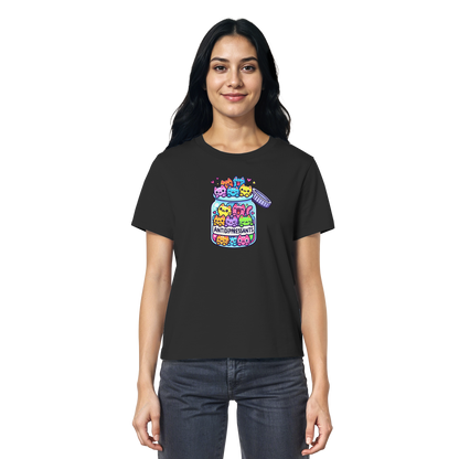 Cats in Jar - Ladies Organic Shirt
