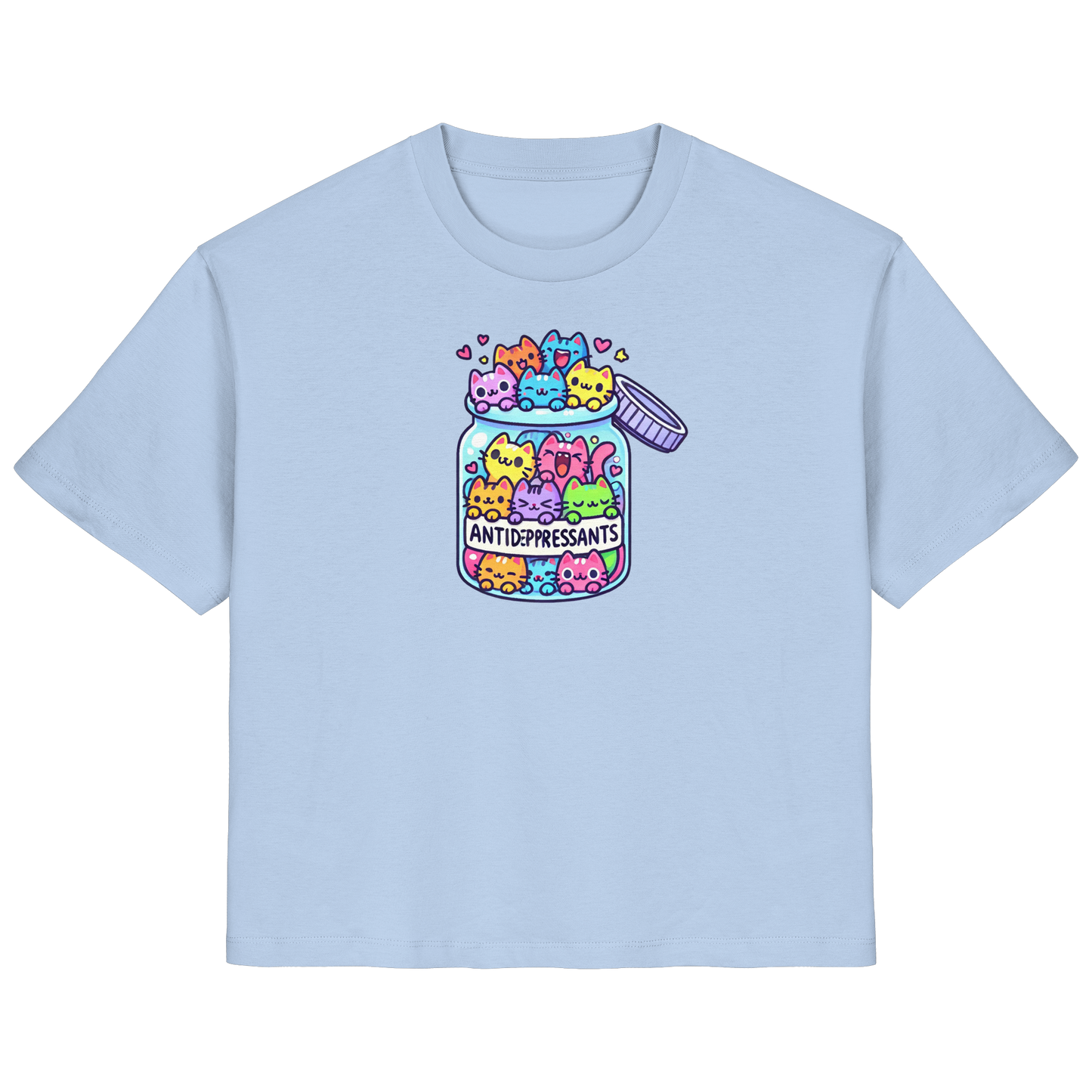 Cats in Jar - Ladies Organic Shirt