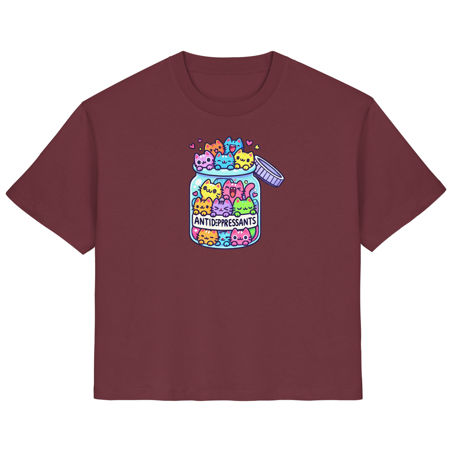 Cats in Jar - Ladies Organic Shirt