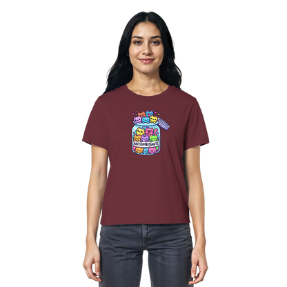 Cats in Jar - Ladies Organic Shirt
