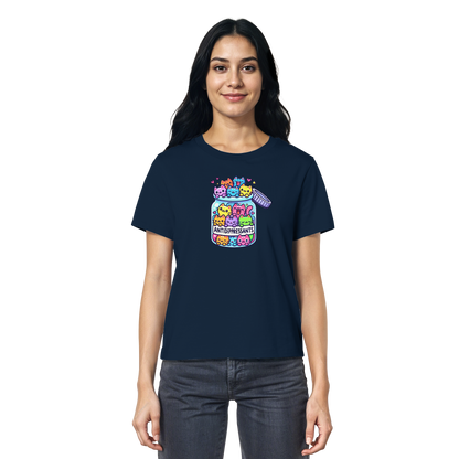 Cats in Jar - Ladies Organic Shirt