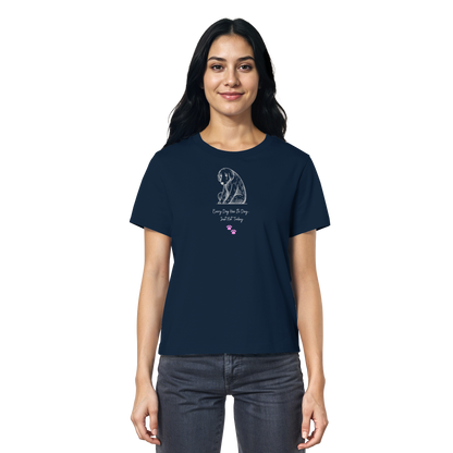Hund depression - Ladies Organic Shirt