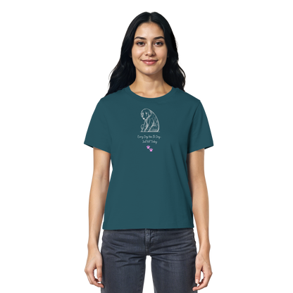 Hund depression - Ladies Organic Shirt