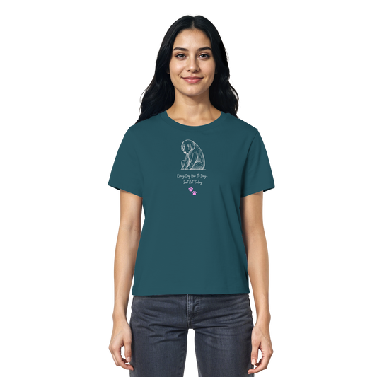 Hund depression - Ladies Organic Shirt