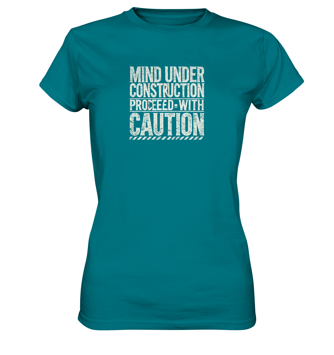Mind under Construction T-Shirt für Frauen