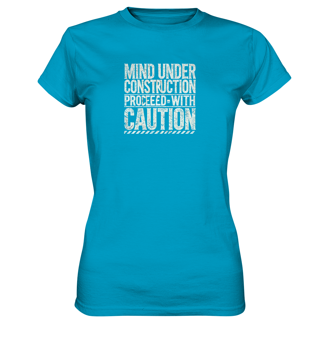 Mind under Construction T-Shirt für Frauen