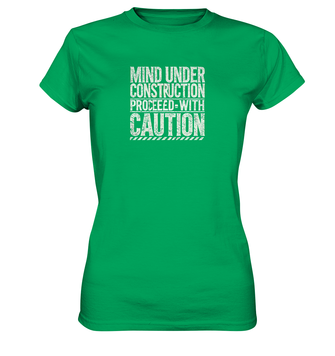 Mind under Construction T-Shirt für Frauen