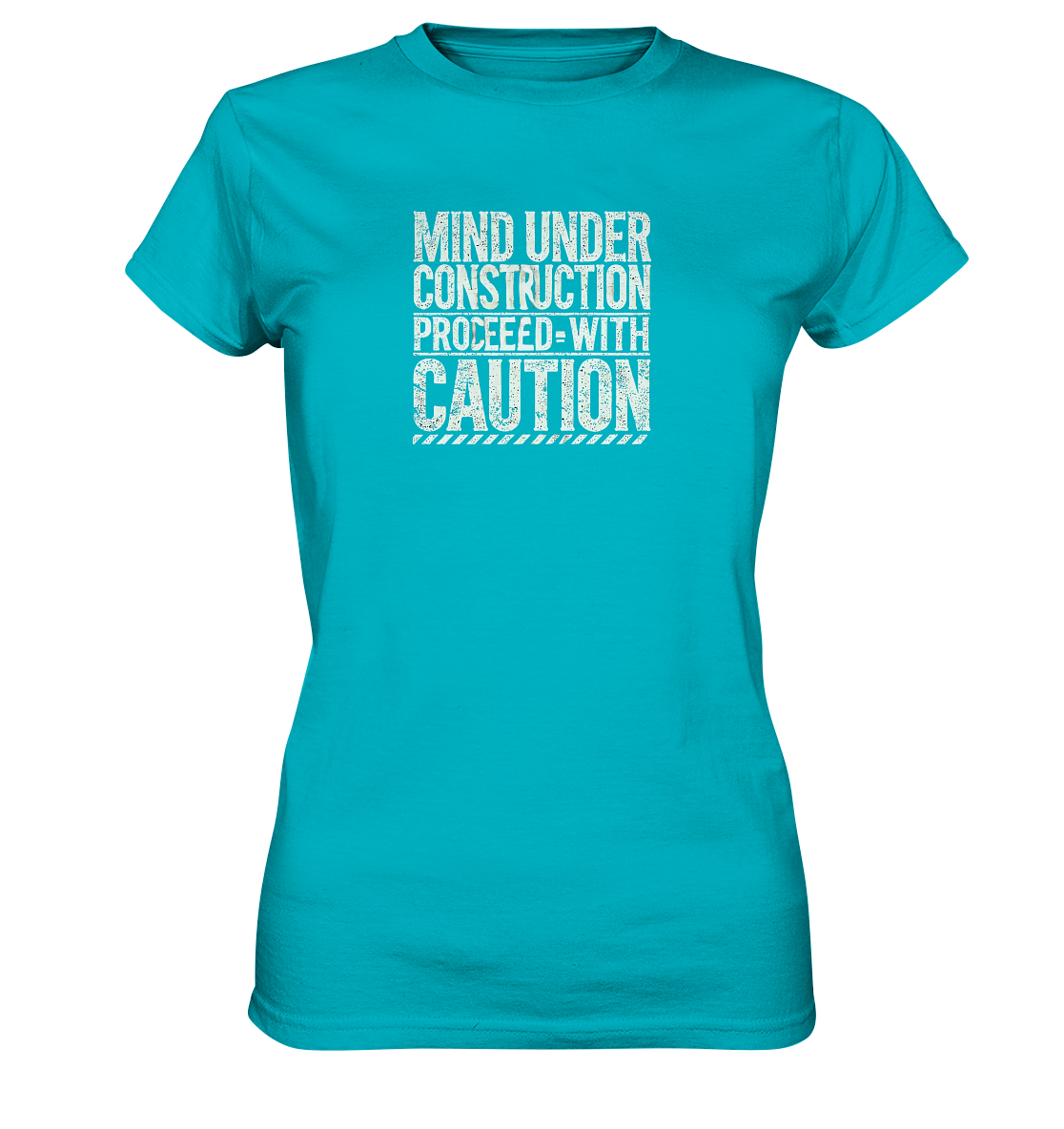 Mind under Construction T-Shirt für Frauen