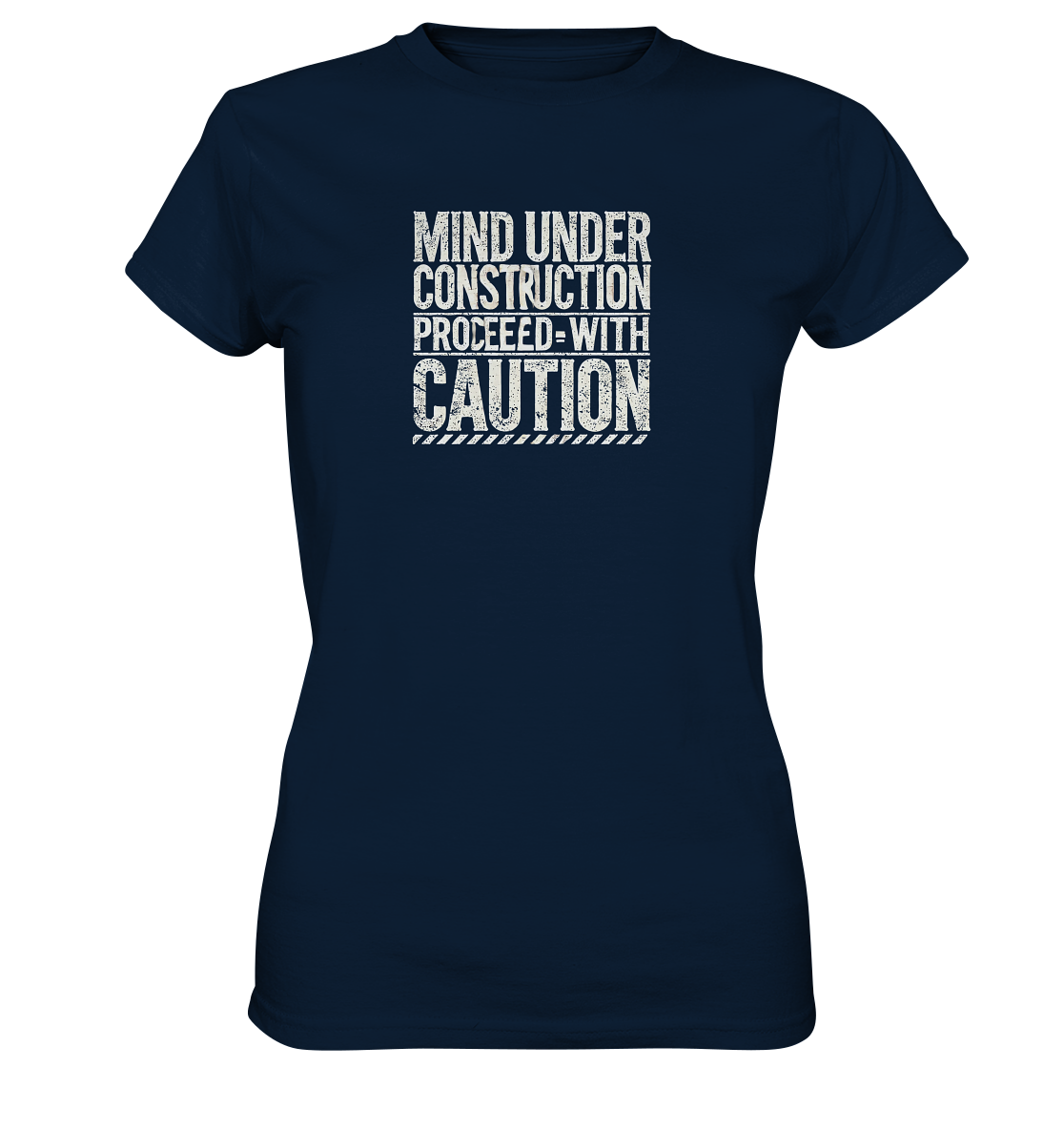 Mind under Construction T-Shirt für Frauen