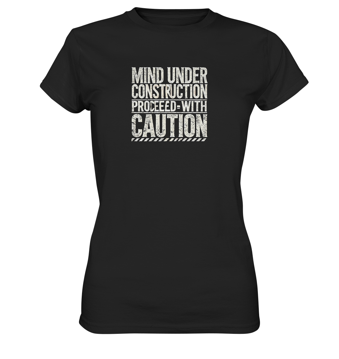 Mind under Construction T-Shirt für Frauen