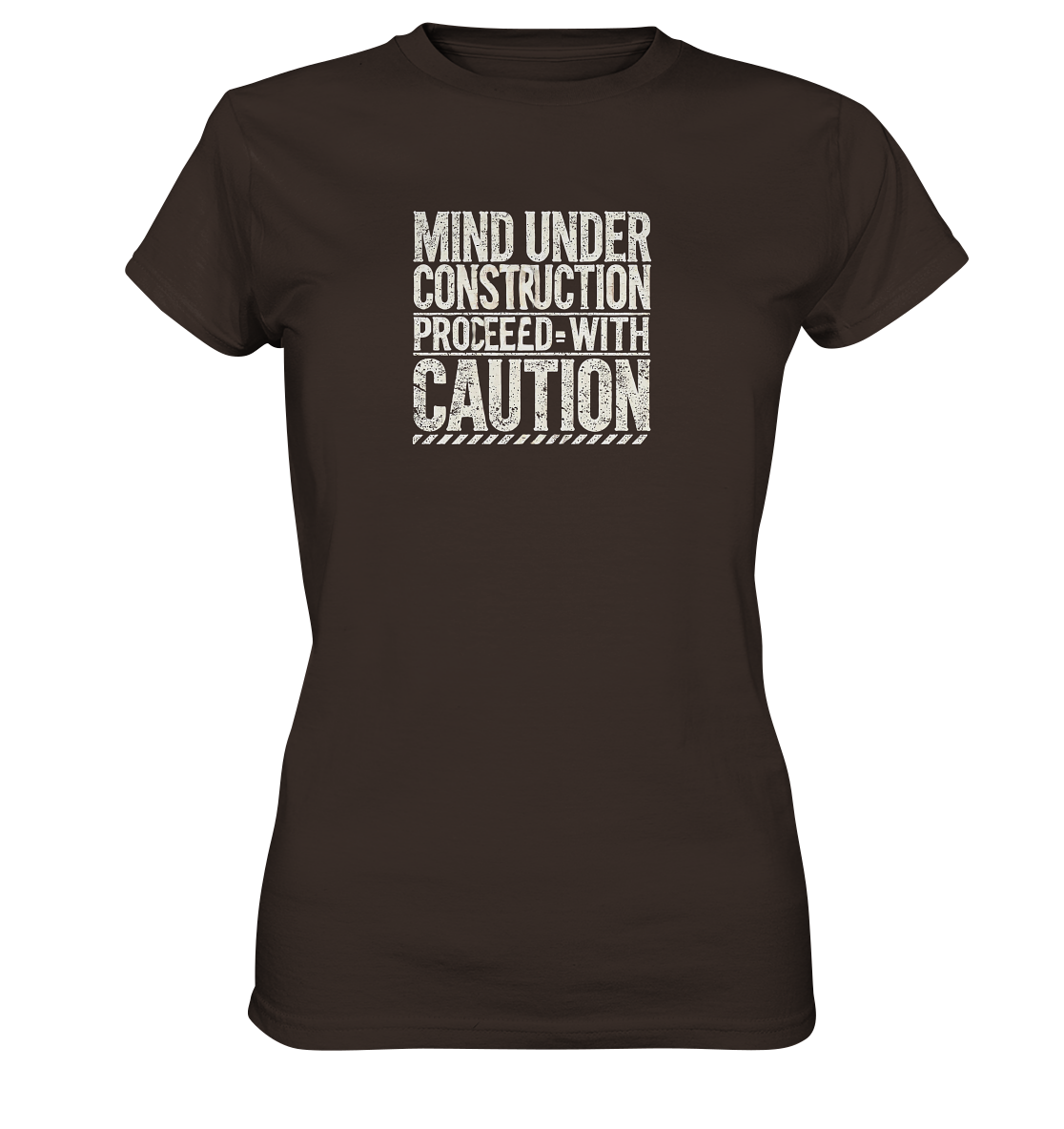 Mind under Construction T-Shirt für Frauen