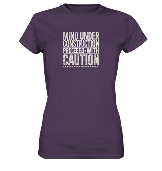 Mind under Construction T-Shirt für Frauen