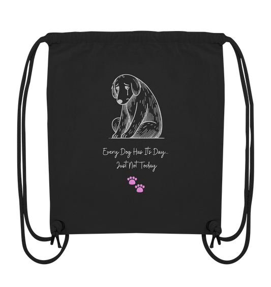 Hund depression - Organic Gym-Bag