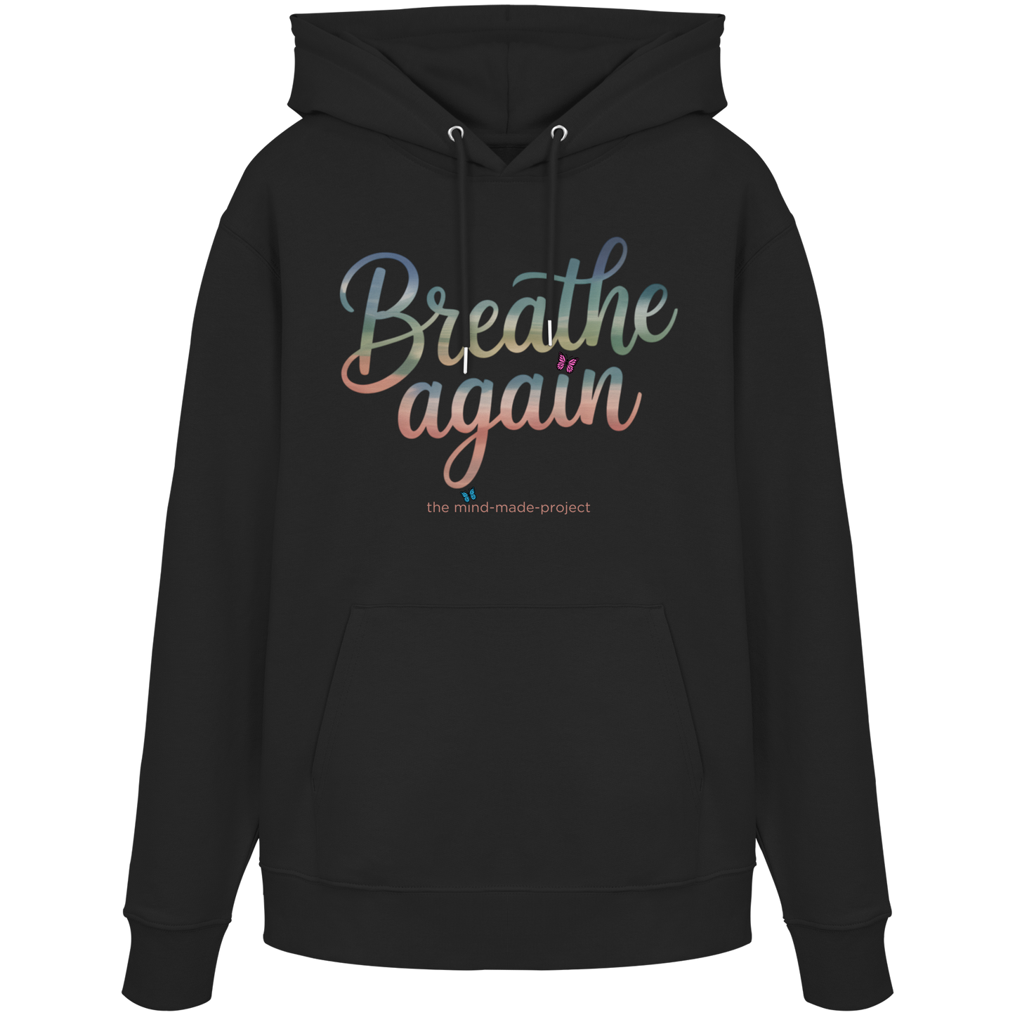 breathe again - Organic Hoodie