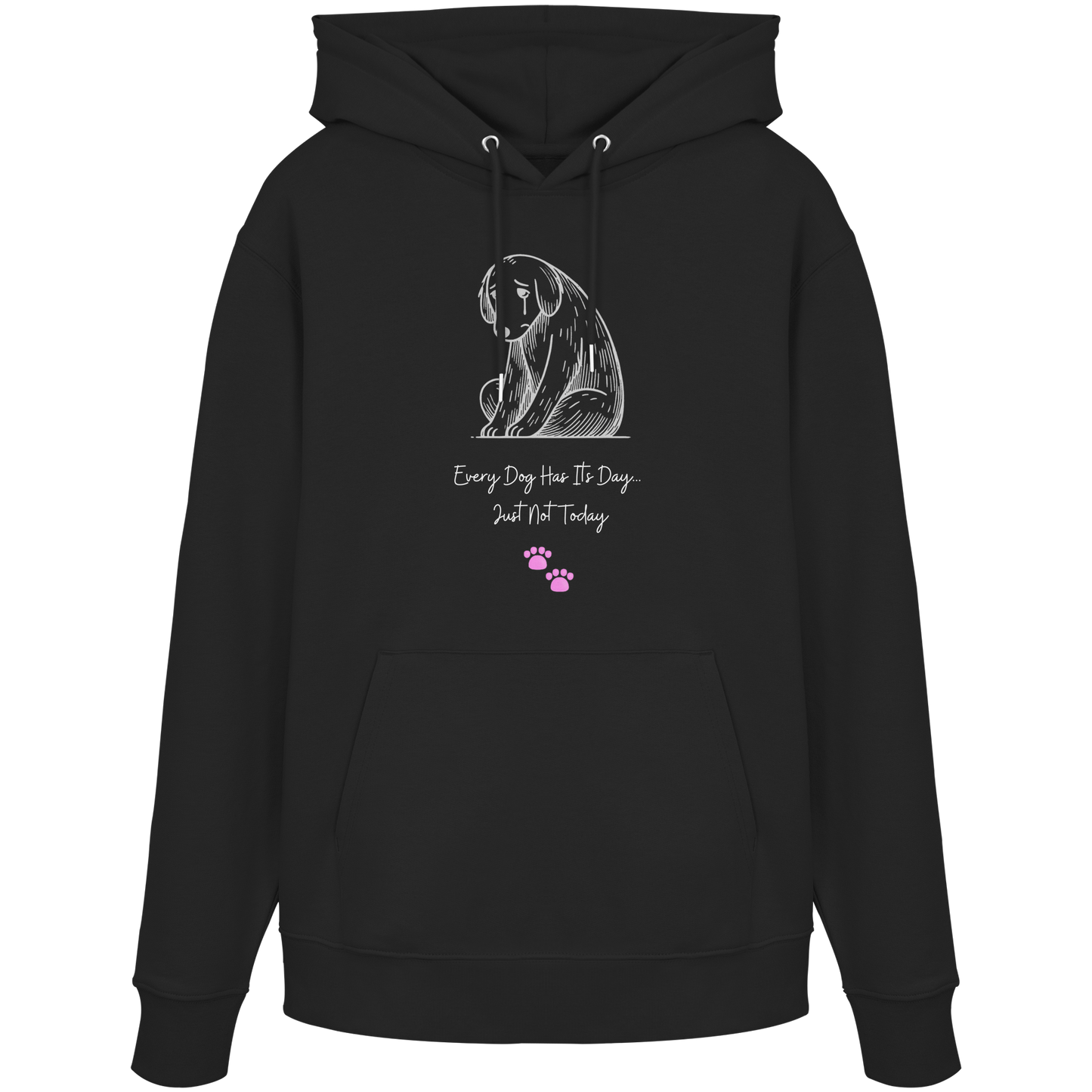 Hund depression - Organic Hoodie