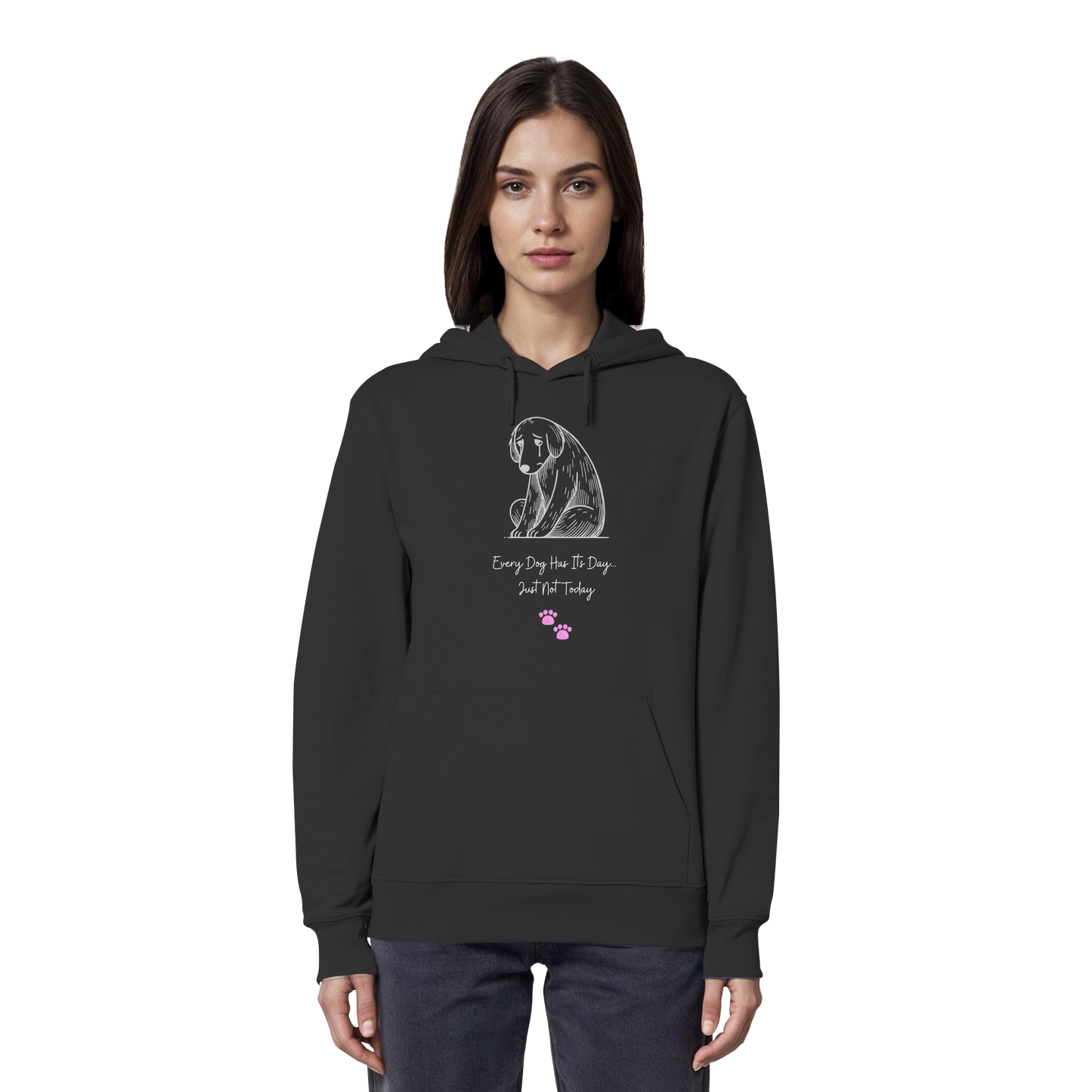 Hund depression - Organic Hoodie