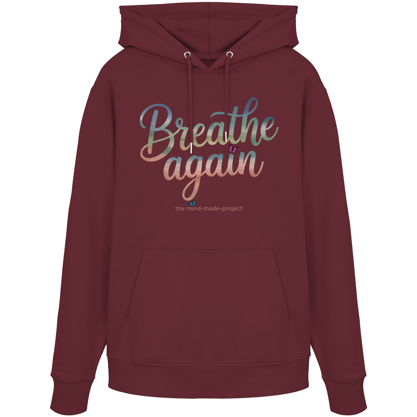 breathe again - Organic Hoodie