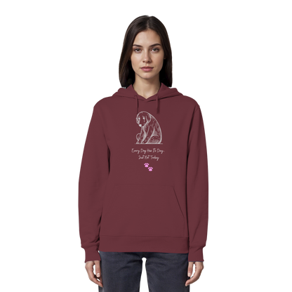 Hund depression - Organic Hoodie