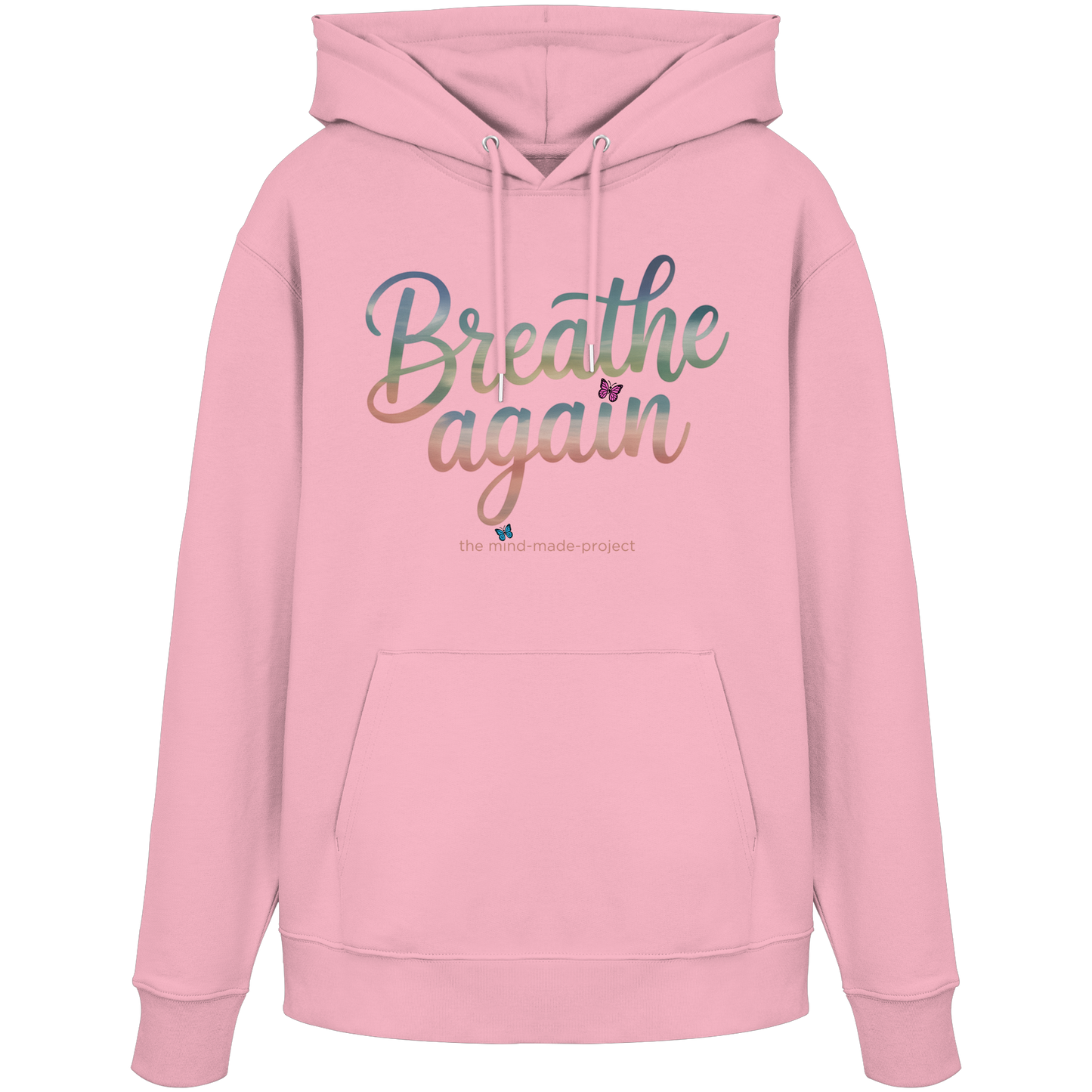 breathe again - Organic Hoodie