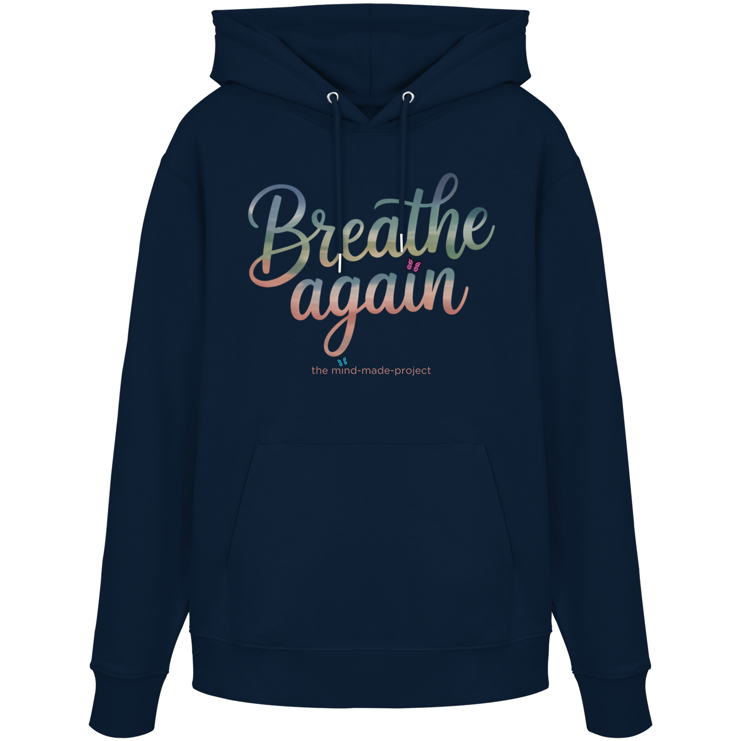 breathe again - Organic Hoodie