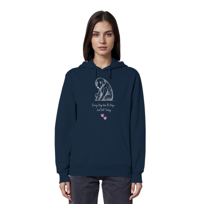 Hund depression - Organic Hoodie
