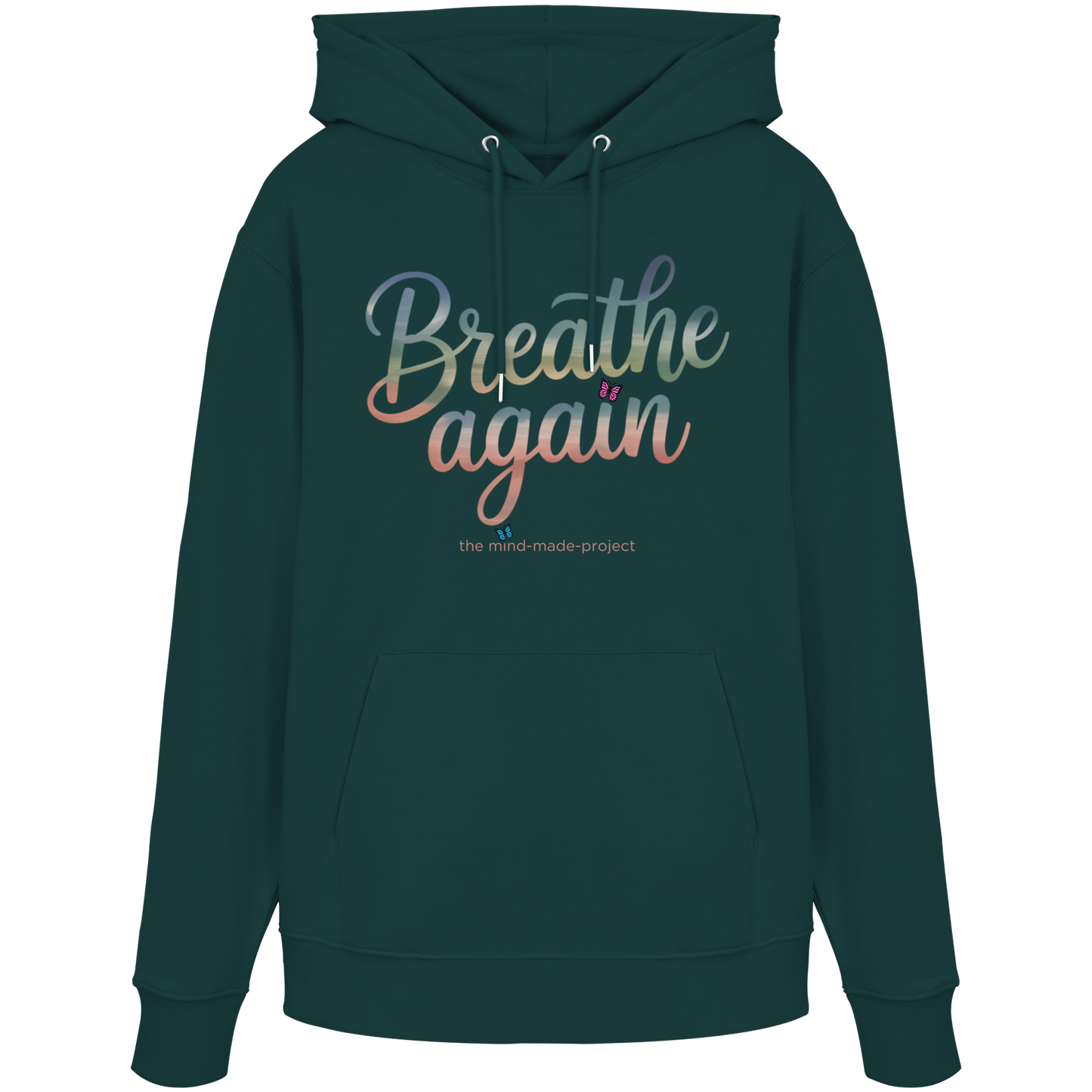 breathe again - Organic Hoodie