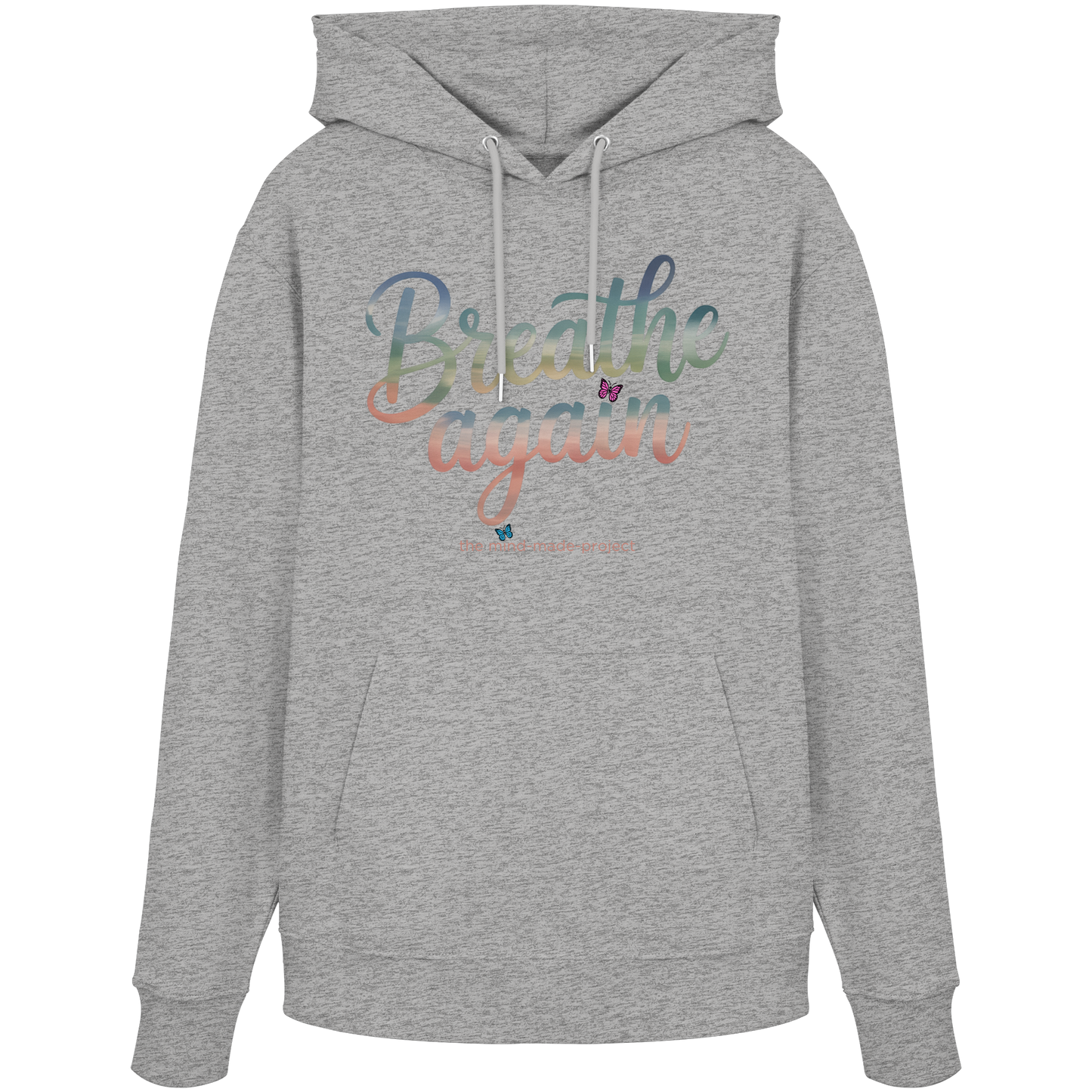 breathe again - Organic Hoodie