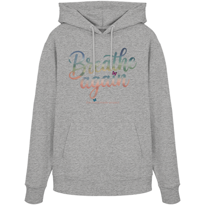 breathe again - Organic Hoodie
