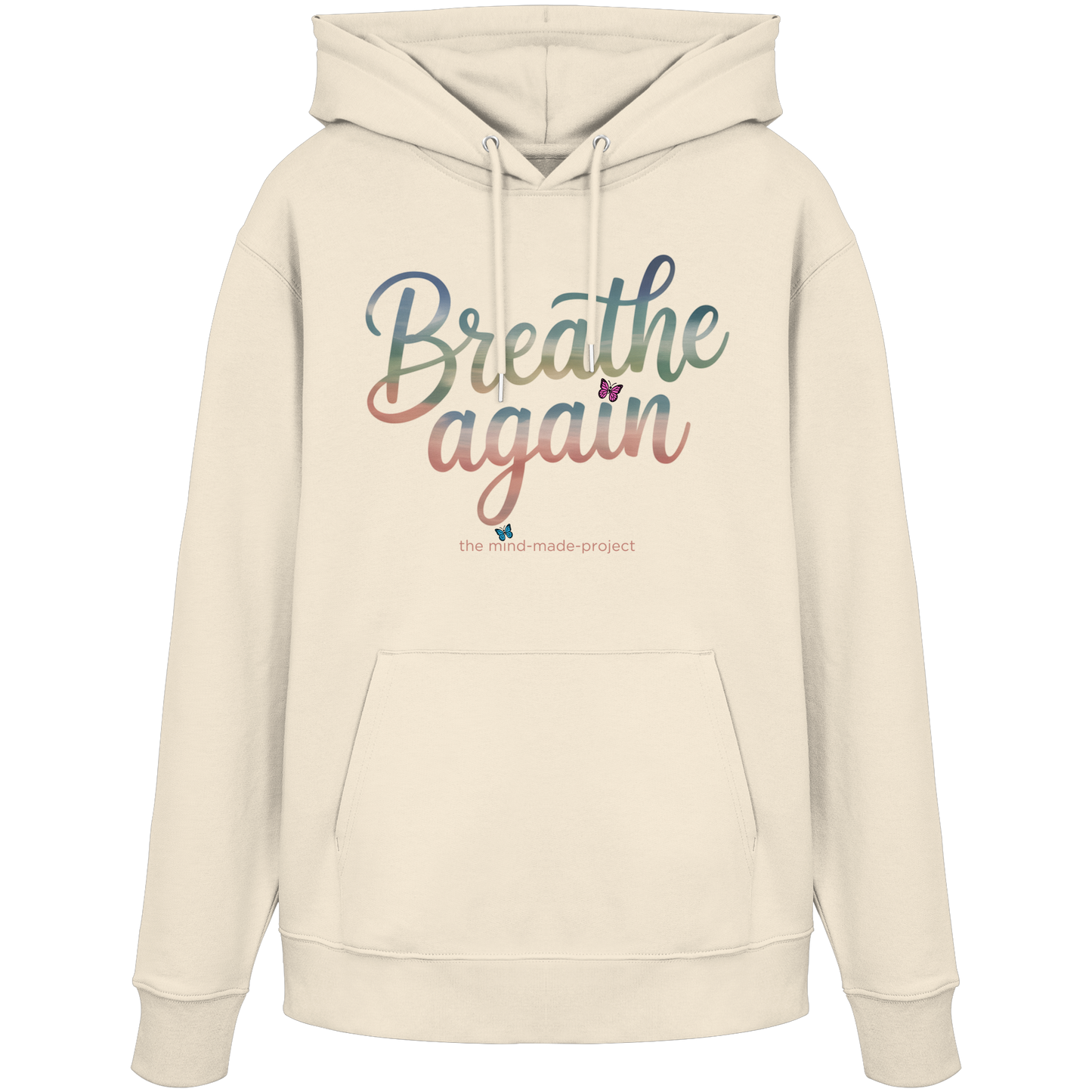 breathe again - Organic Hoodie