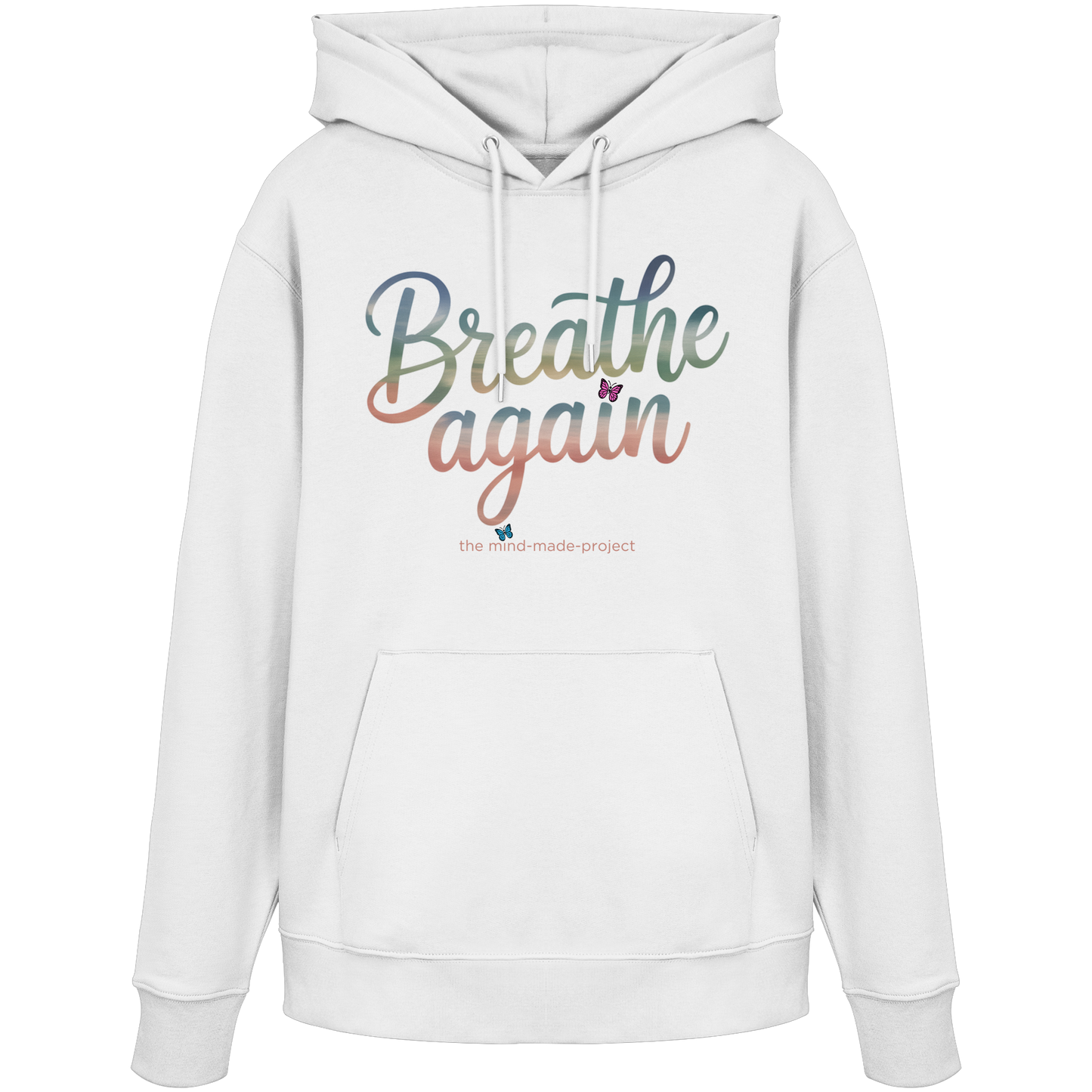 breathe again - Organic Hoodie