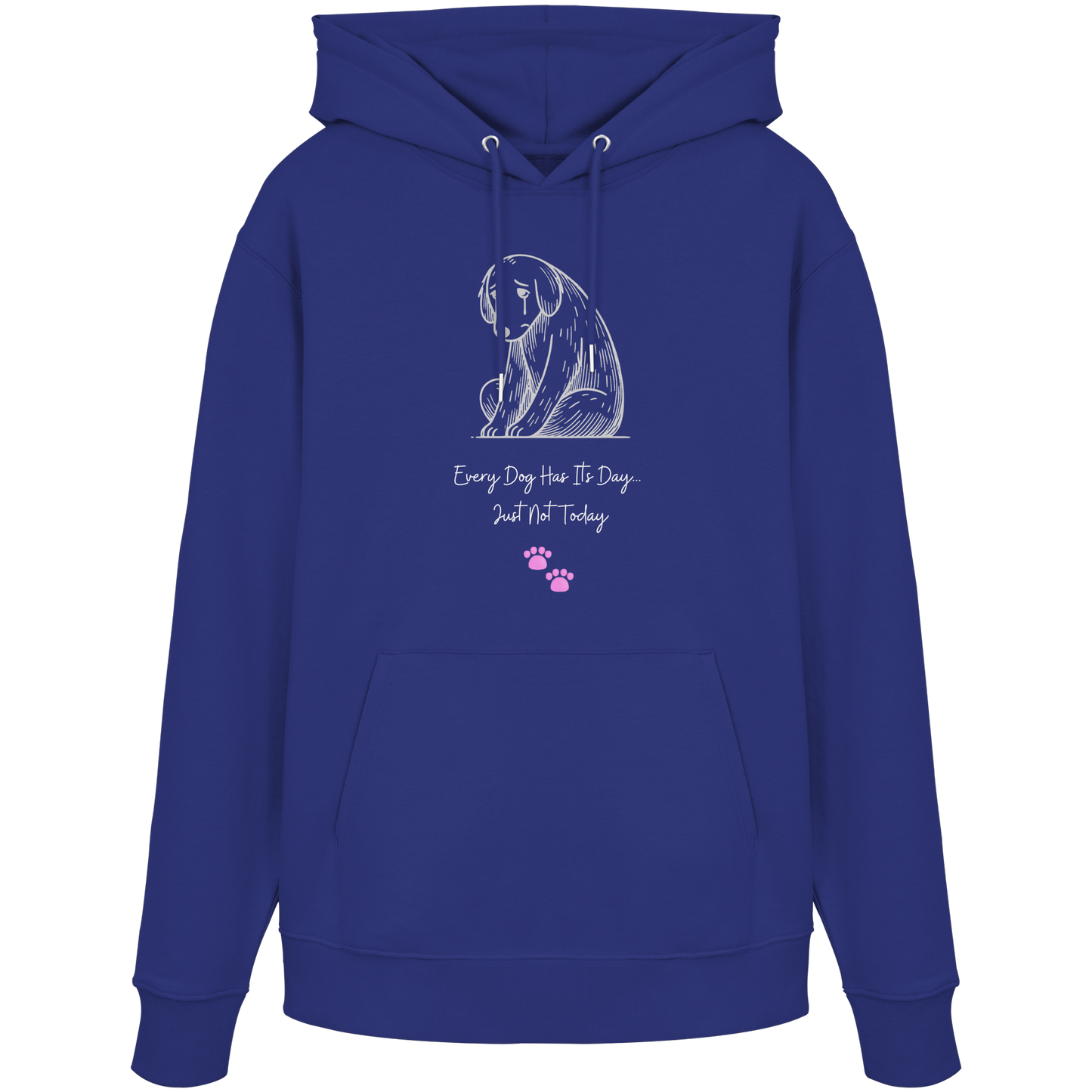 Hund depression - Organic Hoodie