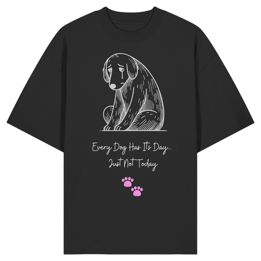 Hund depression - Organic Oversize Shirt