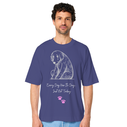 Hund depression - Organic Oversize Shirt