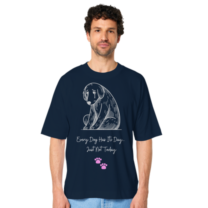 Hund depression - Organic Oversize Shirt