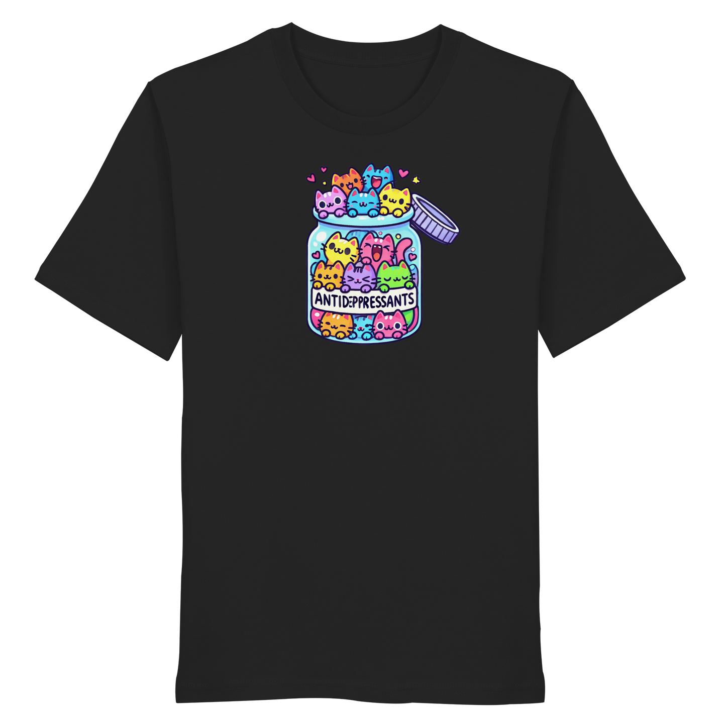 Katzen im Glas - Organic Shirt