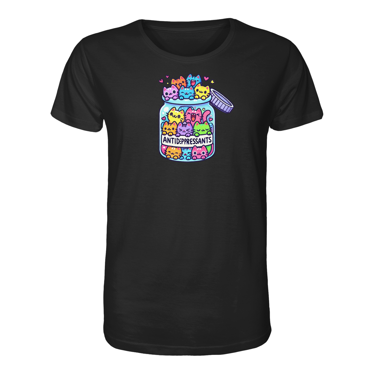 Katzen im Glas - Organic Shirt